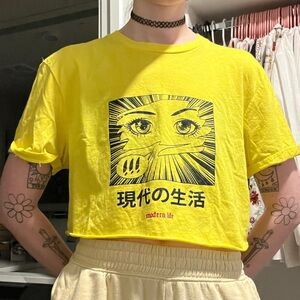 👁️‍🗨️ Manga Style Crop Top